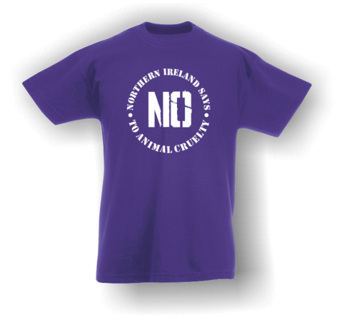 Northern Ireland Says NO To Animal Cruelty (#1) T-Shirt (Kids)