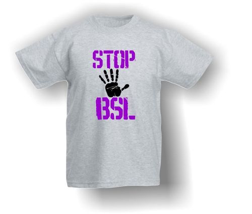 STOP BSL (Hand) - T-Shirt - Kids